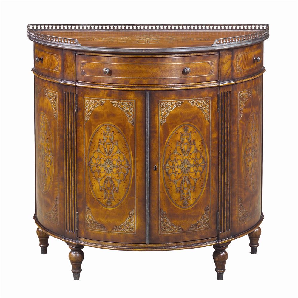 Theodore Alexander and Sideboards Traditional Bowfront Arched
